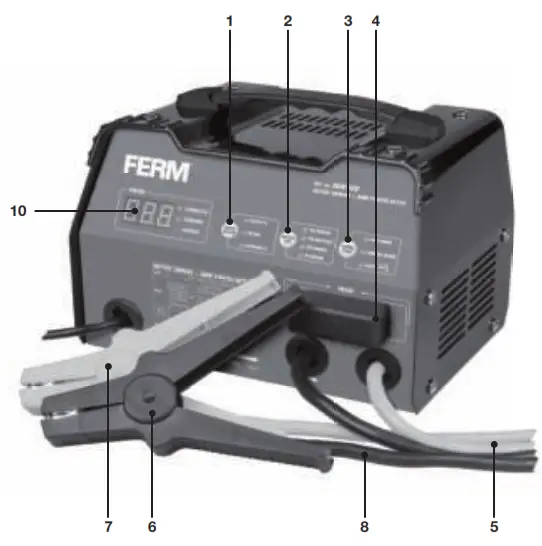 FERM Battery Charger BCM1020 - battery 2