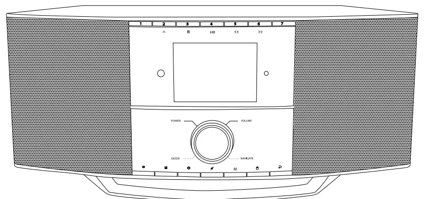 hama 00054239 DIR3510SCBTX Digital Radio