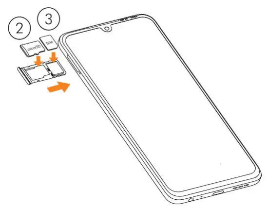 TCL T676J 30 Plus Smartphone - Charge the battery 1