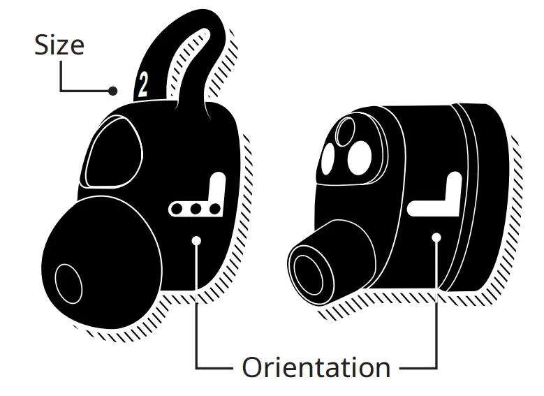 JAYBIRD Vista 2 True Wireless Earbuds for Sports - fit