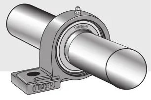Timken Ball Bearing Housed Unit - Install the supplied grease