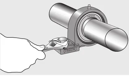 Timken Ball Bearing Housed Unit - Bolt the housing tightly
