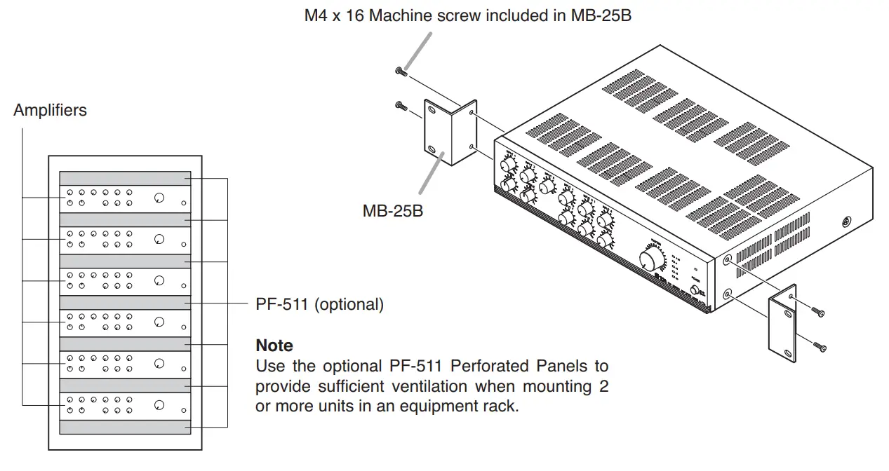 TOA A 706 Integrated Amplifiers - FIG 7