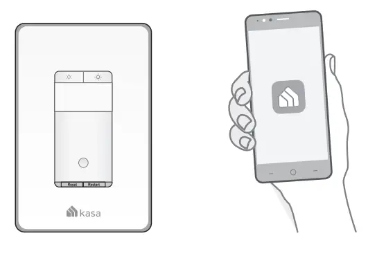tp link Kasa Smart WiFi Dimmer Switch - Switches