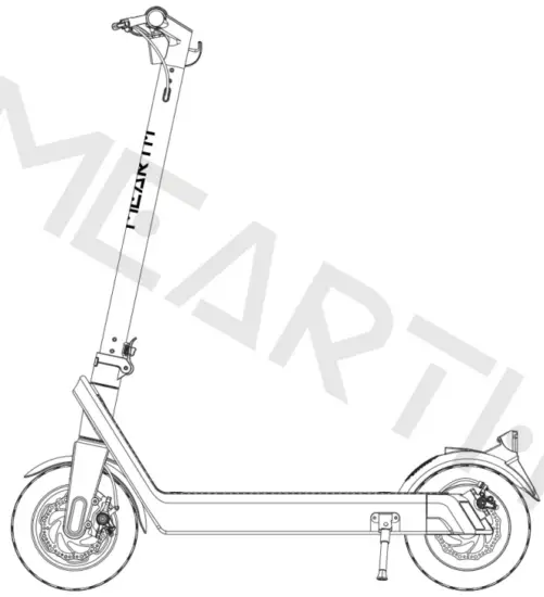 MEARTH RS Series Electric Scooter Folding Electric Scooter