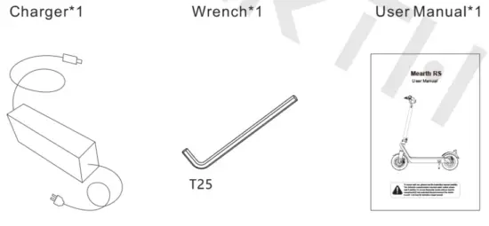 MEARTH RS Series Electric Scooter Folding Electric Scooter - FIG1