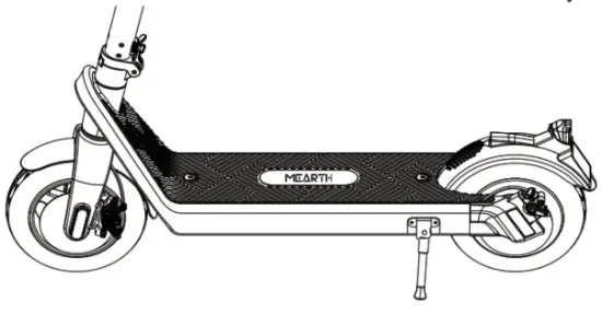 MEARTH RS Series Electric Scooter Folding Electric Scooter - FIG23