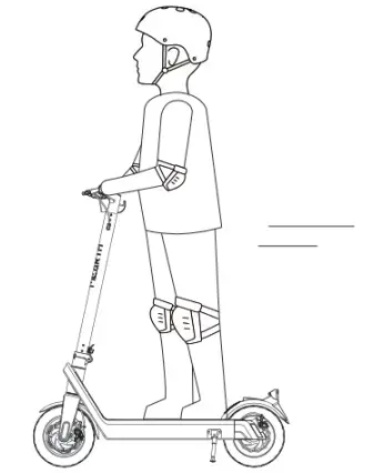 MEARTH RS Series Electric Scooter Folding Electric Scooter - FIG27