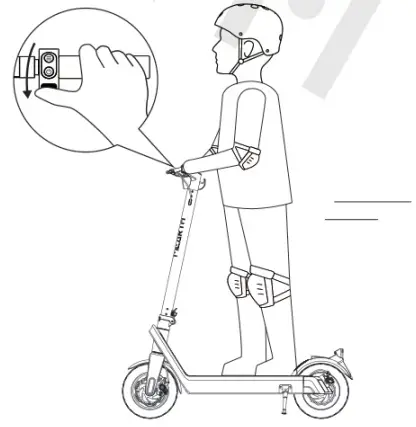 MEARTH RS Series Electric Scooter Folding Electric Scooter - FIG28