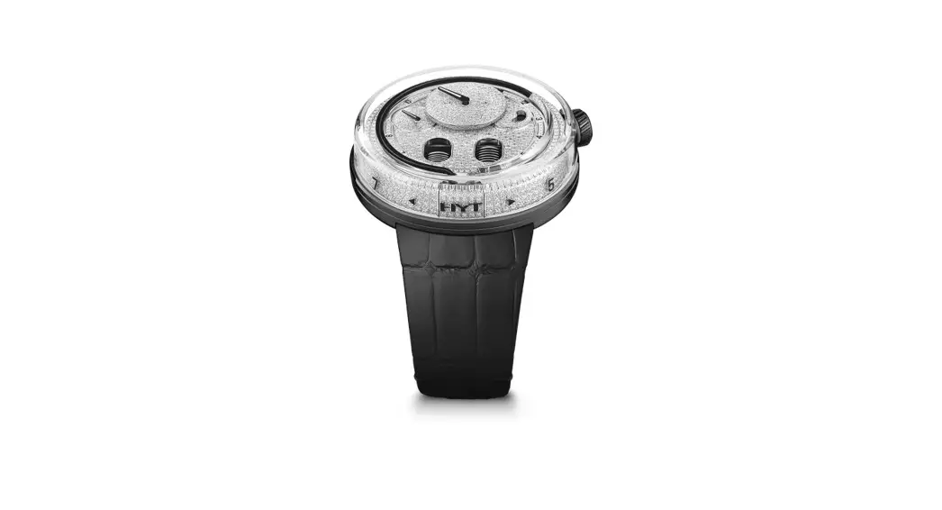 Hyt H0 Diamond Black Fluid Watch Instruction Manual