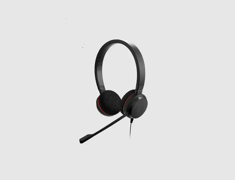 Jabra Evolve 20 Headset With Quality Microphone User Guide