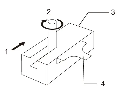 makita RP1111C 1-4 Inch Speed Control Plunge Router 11
