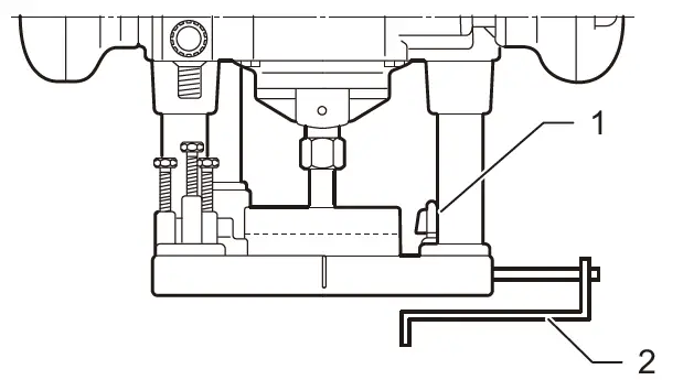 makita RP1111C 1-4 Inch Speed Control Plunge Router 13
