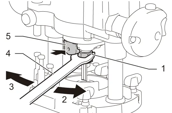 makita RP1111C 1-4 Inch Speed Control Plunge Router 8