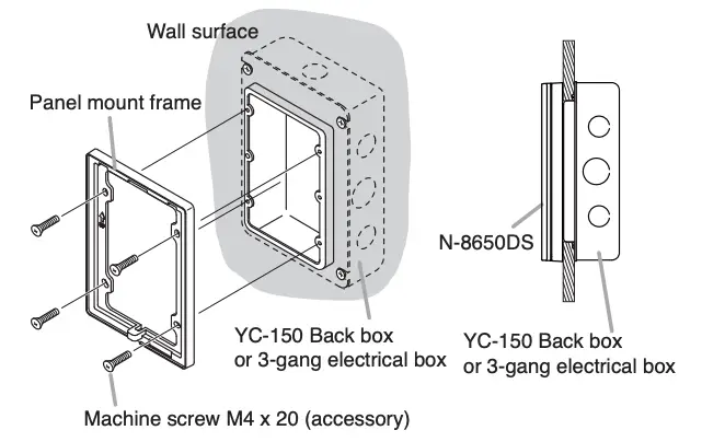 WALL MOUNTING