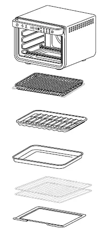 NINJA DT200ANZ Foodi XL Air Fry Oven-FIG-1