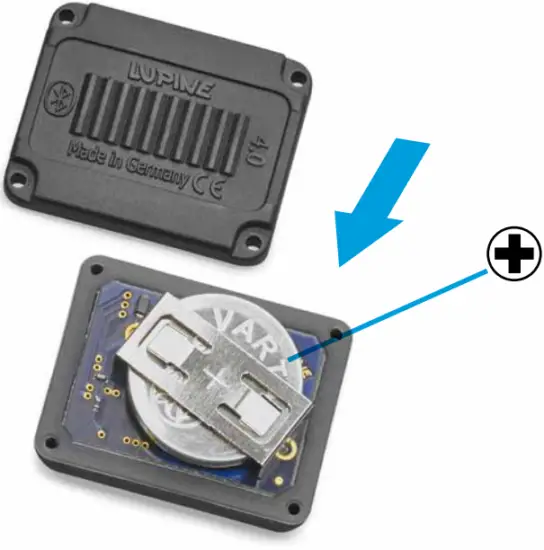 LUPINE SL X - Transmitter battery change