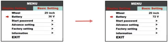 CYC MOTOR APT 750c Colour Display - Battery