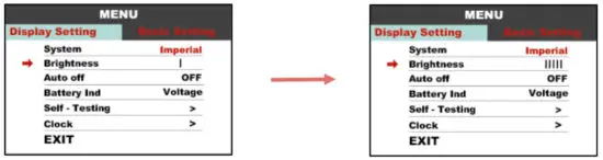 CYC MOTOR APT 750c Colour Display - Brightness