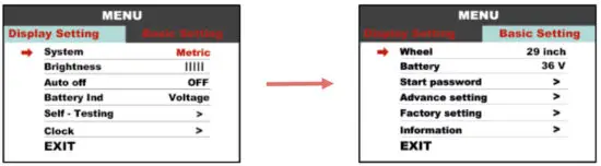 CYC MOTOR APT 750c Colour Display - Button Navigation