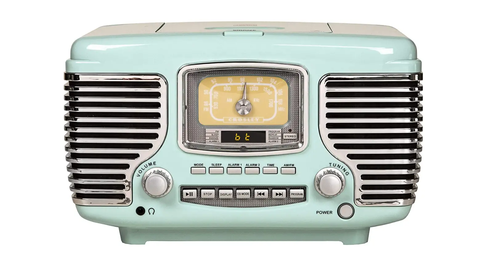 Crosley Cr612b-ab Corsair Tabletop Am/fm Bluetooth Radio-complete Features/user Manual