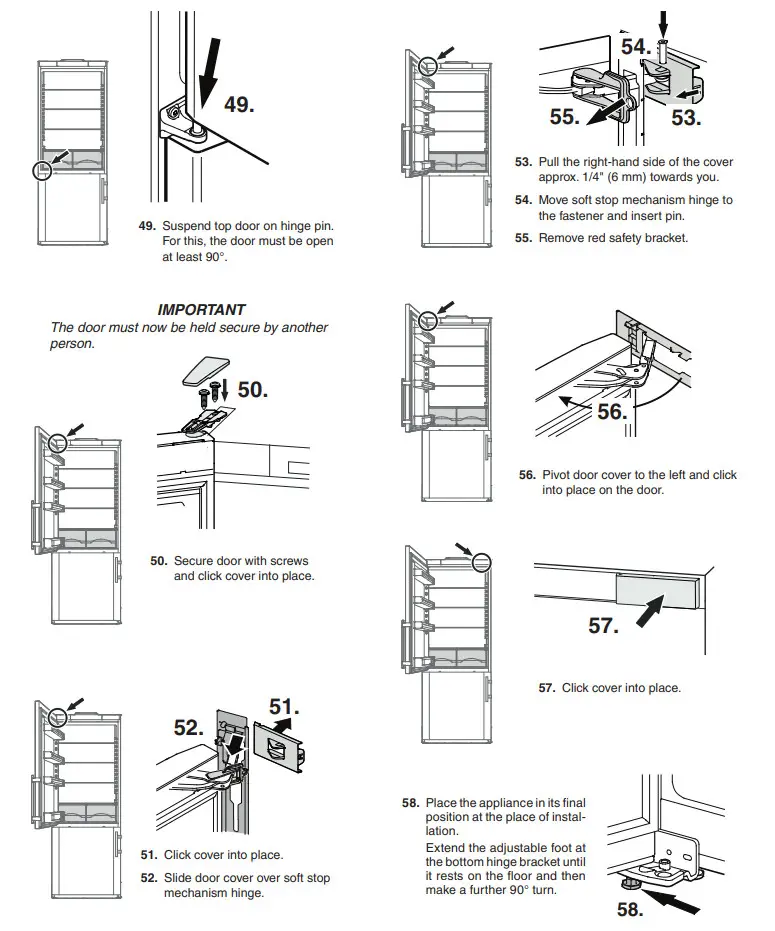 LIEBHERR CS 1640B 30 Inch Stainless Steel Fridge-Freezer With NoFrost - figure 14