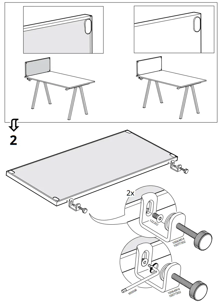 IKEA TROTTEN Noticeboard 30x13 Inch Instruction - 5