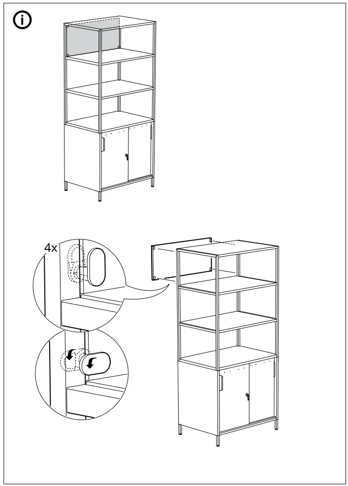 IKEA TROTTEN Noticeboard 30x13 Inch Instruction - 7