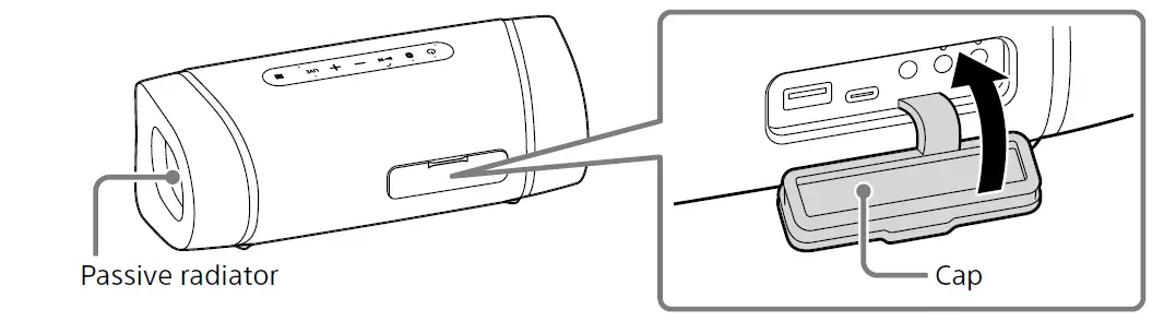 Sony-SRSXB33-Extra-BASS-Bluetooth-Wireless-Portable-Waterproof-Speaker-FIG-2