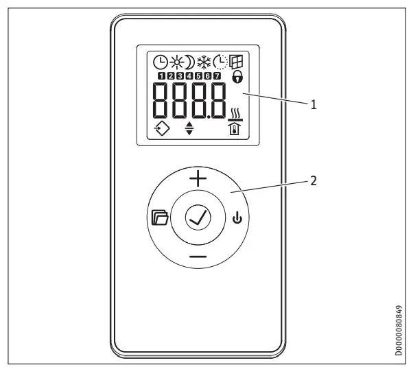 Stiebel Eltron CON 5 Premium Wall mounted convector heater - figure 2