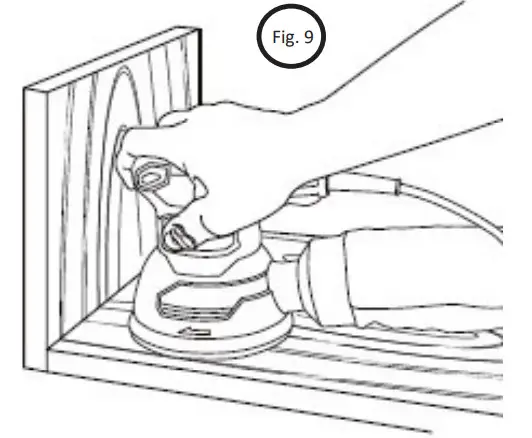 BORMANN PRO BSS2450 Eccentric Sander 125mm Power 300W - figure 10