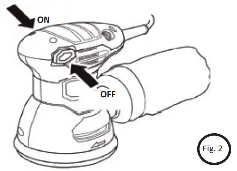 BORMANN PRO BSS2450 Eccentric Sander 125mm Power 300W - figure 3
