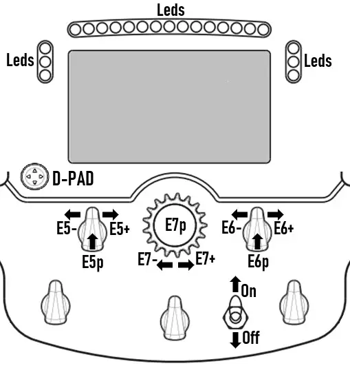 THRUSTMASTER Formula Wheel Add-On Ferrari SF1000 Edition Controller - SCREEN DISPLAY MANAGEMENT MAPPING