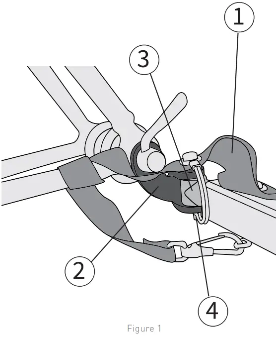 BURLEY DLite CHILD TRAILER - Burley Hitch