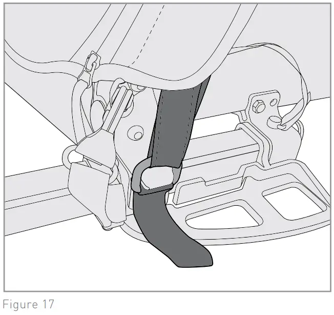 BURLEY DLite CHILD TRAILER - Cover and Flag 2