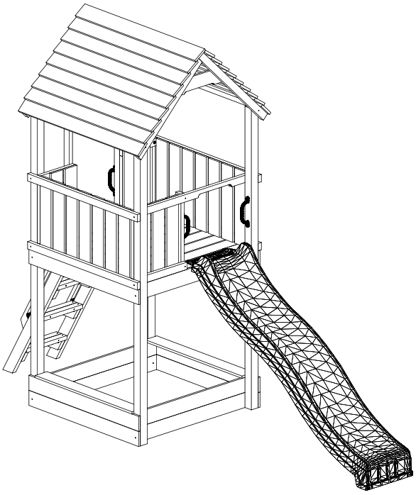 JOY 00555 16112015 381 x 136 x h303cm PLAYGROUND