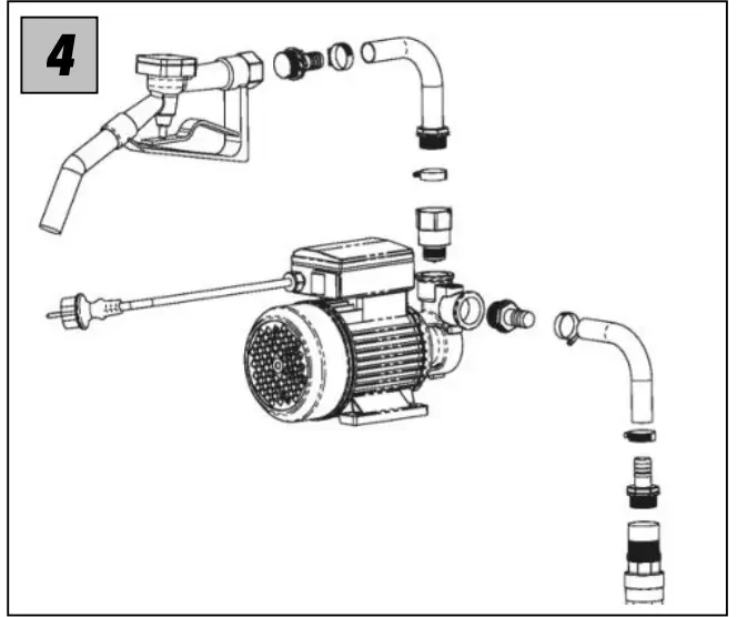 Gude 40015 Electric Diesel Pump 4