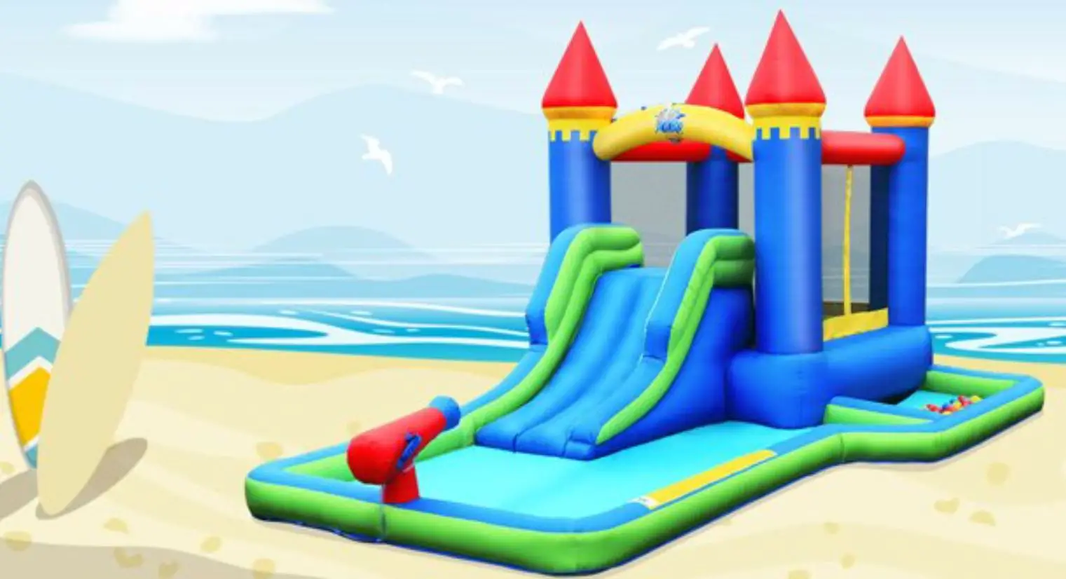 Gymax Gym05702 Inflatable Water Slide User Manual Gymax Gym05702 Inflatable Water Slide User Manual