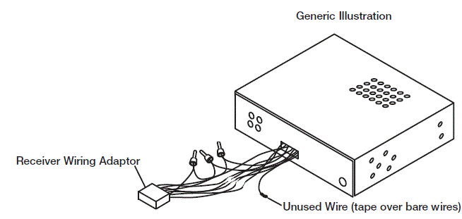 CRUTCHFIELD 70-1771 Receiver Wiring Adaptor FIG 5