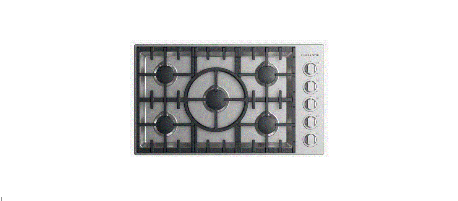 Fisher Paykel Cdv2-365hn N 36 Inch Gas Cooktop User Guide