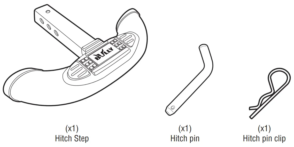 BULLY Receiver Hitch Steps - fig 1