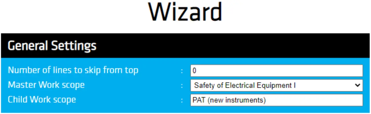 Software s Excel to Metrel ESM File Converter A01