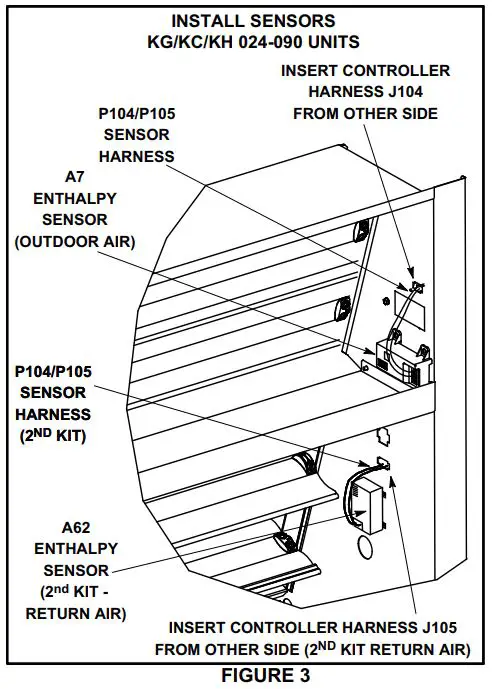 LENNOX-Economizer-Enthalpy-Sensor-Kit-FIG-3