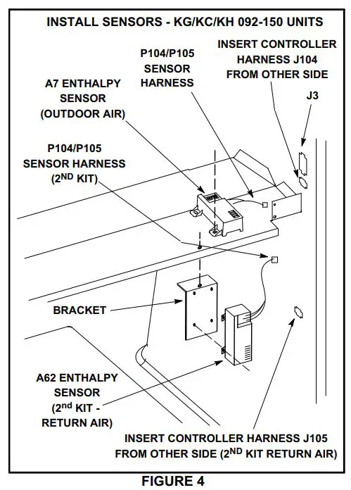 LENNOX-Economizer-Enthalpy-Sensor-Kit-FIG-4
