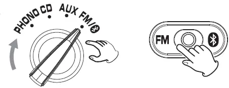 VICTOR VWRP-3800 7-In-1 Wood Music Center-15