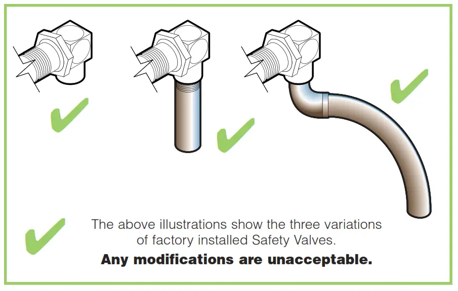 Cleveland MKGL 40 T Gas Floor Model Vertical Mixer Kettles - SAFETY VALVE
