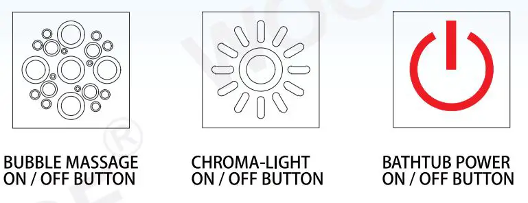 WOODBRIDGE Air Bathtub User Manual - Operating Guide