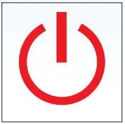 WOODBRIDGE Air Bathtub User Manual - Power Button