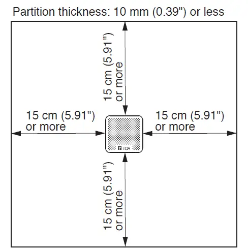 TOA NF-2S Window Intercom System Expansion Set fig 14