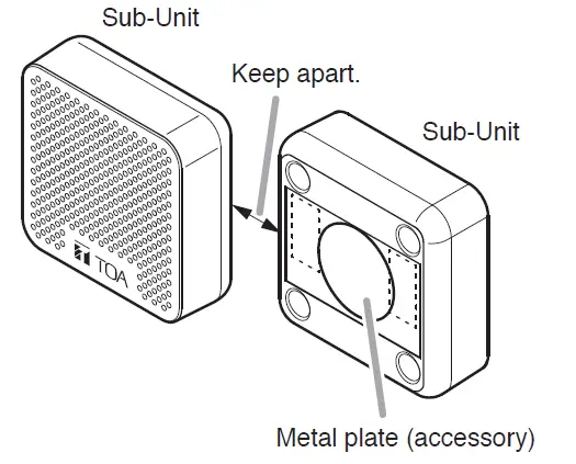 TOA NF-2S Window Intercom System Expansion Set fig 15